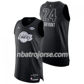 Män Los Angeles Lakers Tröja Kobe Bryant 24 2018 All Star Jordan Brand Svart Swingman